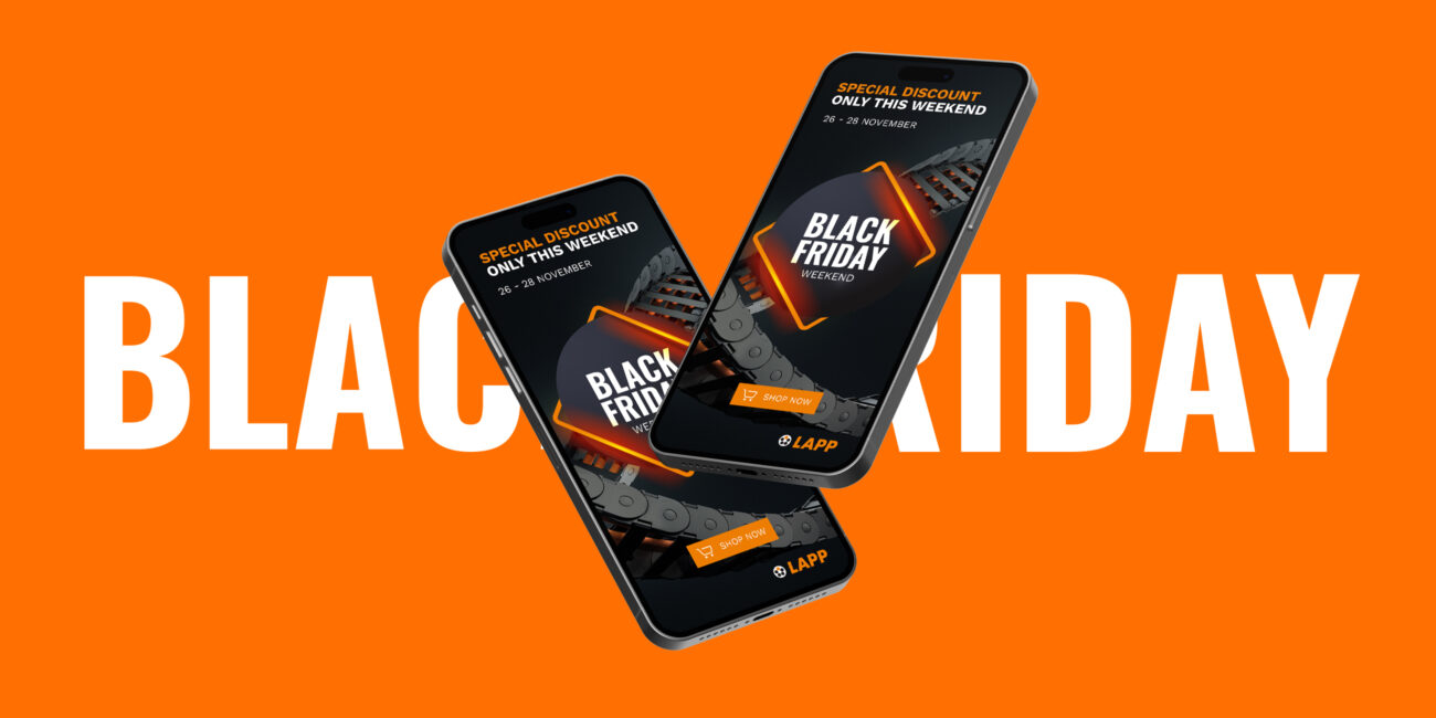 Lapp Group Social media campaign. Banners Black Friday